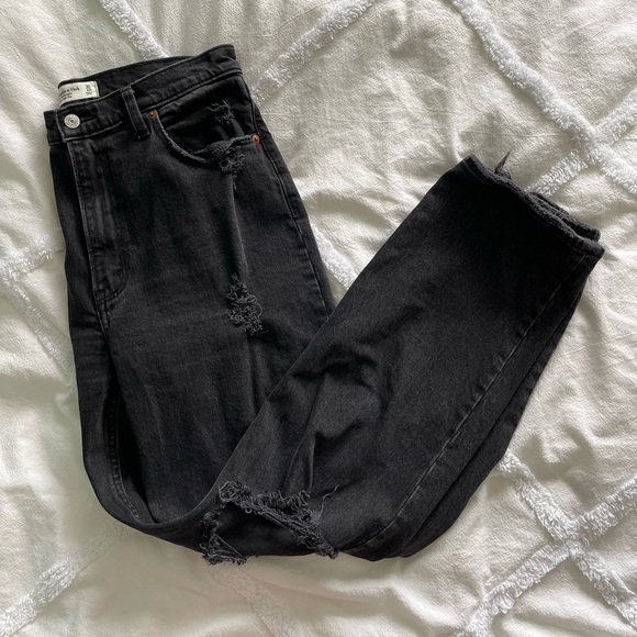 Abercrombie & Fitch Denim - Abercrombie 90s straight ultra high rise jeans size 30R